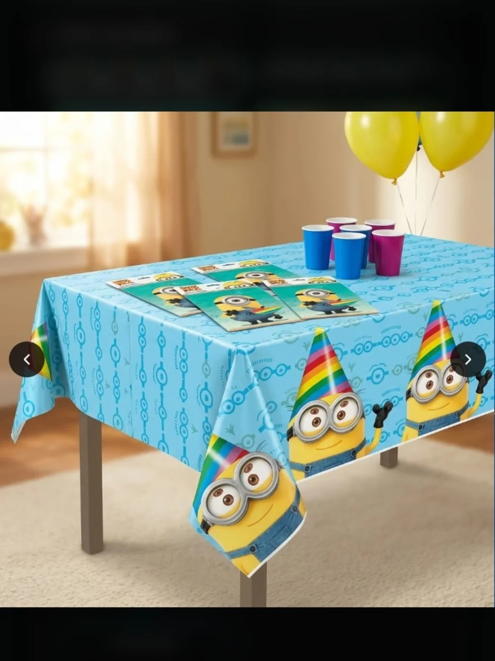 Universal Minions Party Set - Blue & Yellow